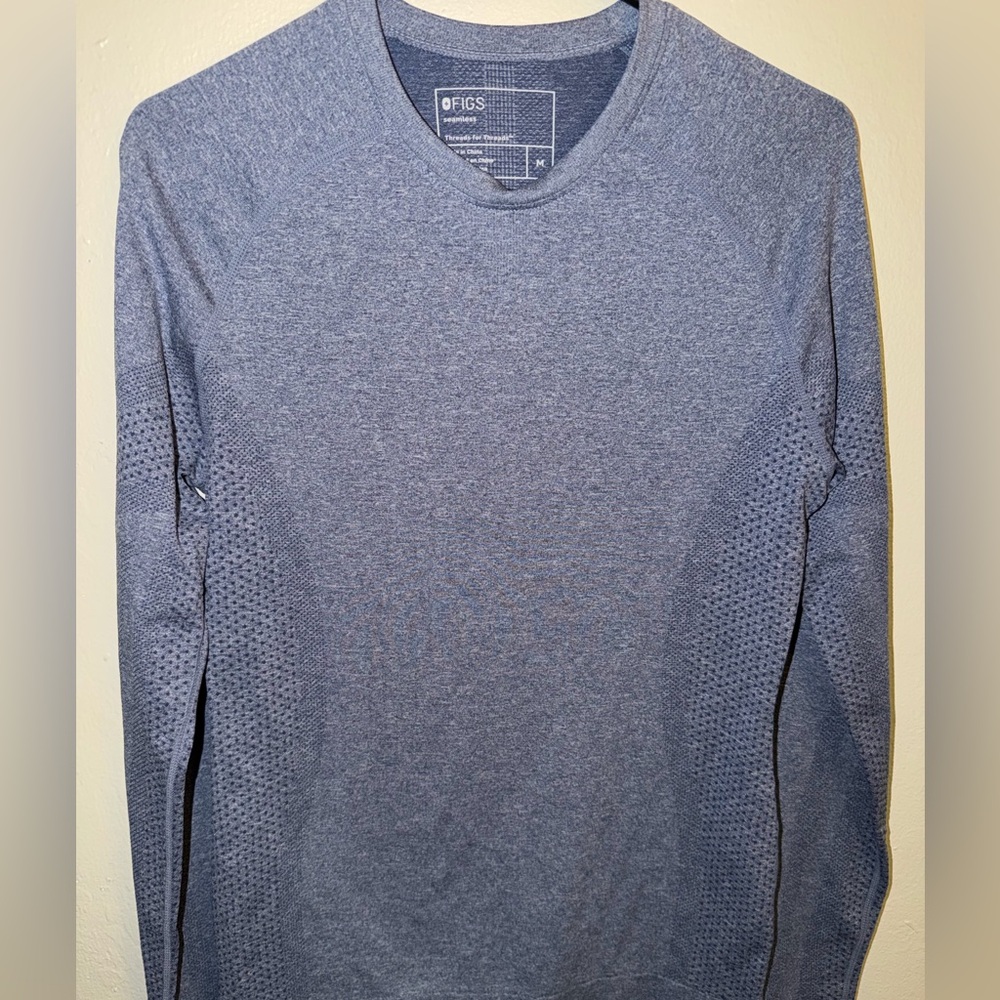 Figs Light Blue Underscrub